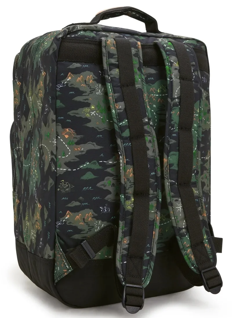 kipling  Scotty Large Unisex Backpack - Camo Treasure  | Best Price UAE